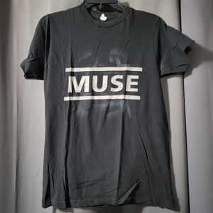 Muse Black and Blue Band T-Shirt M